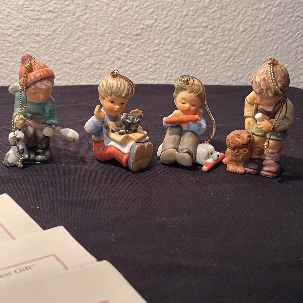 Hummel - Berta Hummel Goebel Collectibles Ornament Lot of four